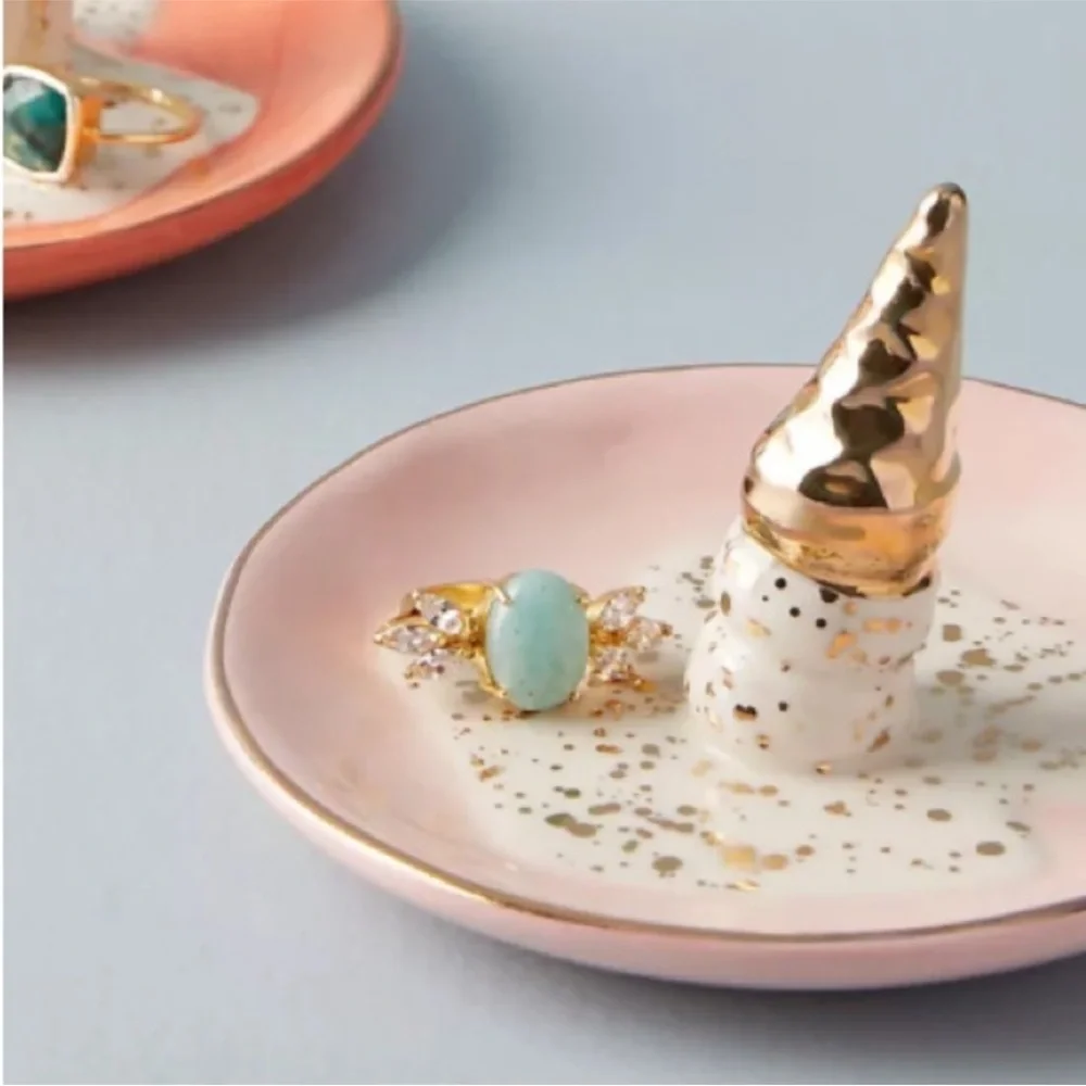 Anthropologie Summer Scoops Trinket Dish